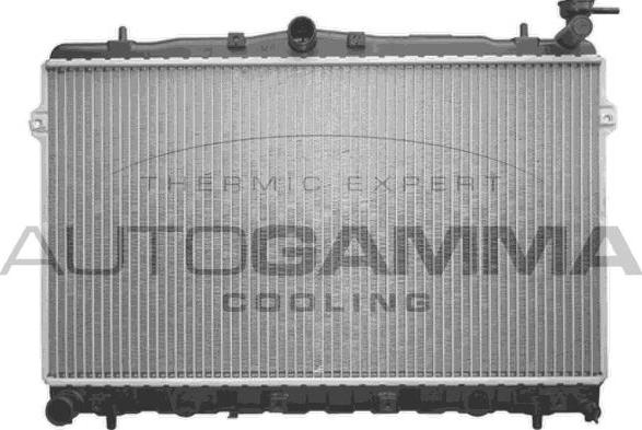 Autogamma 101443 - Радиатор, охлаждение двигателя autospares.lv