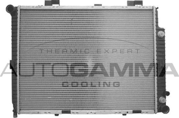 Autogamma 101378 - Радиатор, охлаждение двигателя autospares.lv