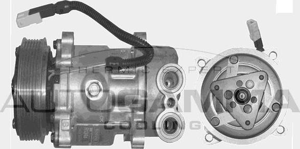 Autogamma 108011 - Компрессор кондиционера autospares.lv