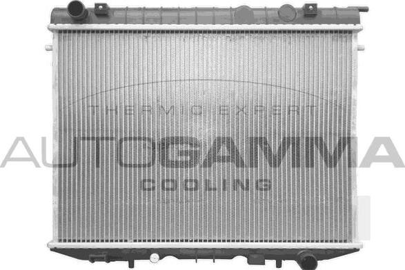 Autogamma 103511 - Радиатор, охлаждение двигателя autospares.lv