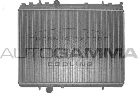 Autogamma 103640 - Радиатор, охлаждение двигателя autospares.lv