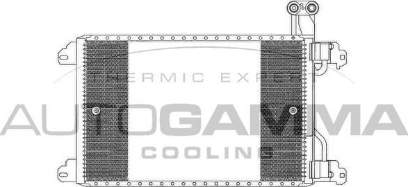 Autogamma 102846 - Конденсатор кондиционера autospares.lv