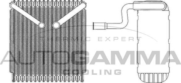 Autogamma 112105 - Испаритель, кондиционер autospares.lv
