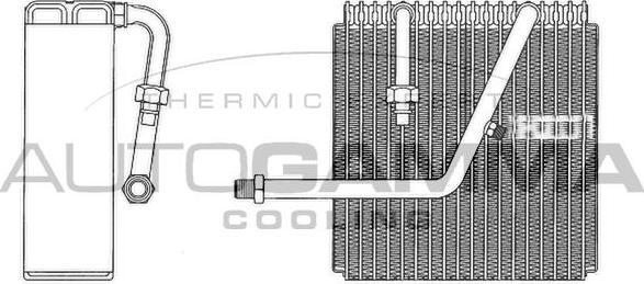 Autogamma 112214 - Испаритель, кондиционер autospares.lv