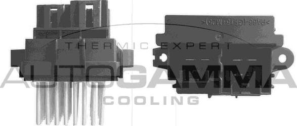 Autogamma GA15312 - Сопротивление, реле, вентилятор салона autospares.lv