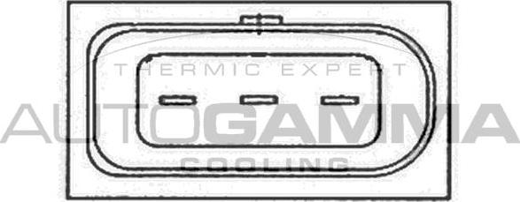 Autogamma GA200482 - Вентилятор, охлаждение двигателя autospares.lv