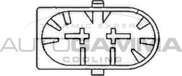 Autogamma GA201654 - Вентилятор, охлаждение двигателя autospares.lv