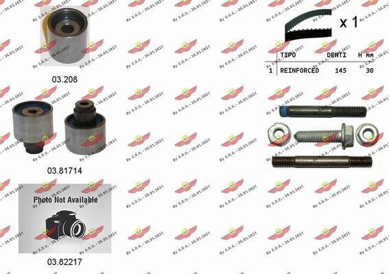 Autokit 04.5477 - Комплект зубчатого ремня ГРМ autospares.lv