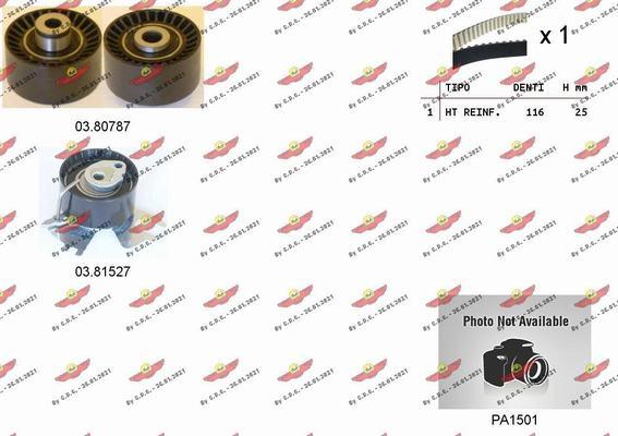 Autokit 04.5346PA - Водяной насос + комплект зубчатого ремня ГРМ autospares.lv