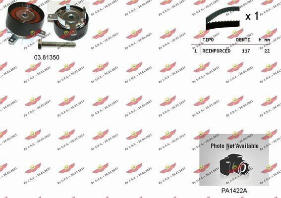 Autokit 04.5284PA - Водяной насос + комплект зубчатого ремня ГРМ autospares.lv