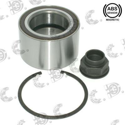 Autokit 01.98019 - Подшипник ступицы колеса, комплект autospares.lv