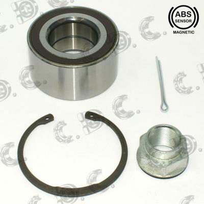 Autokit 01.98018 - Подшипник ступицы колеса, комплект autospares.lv