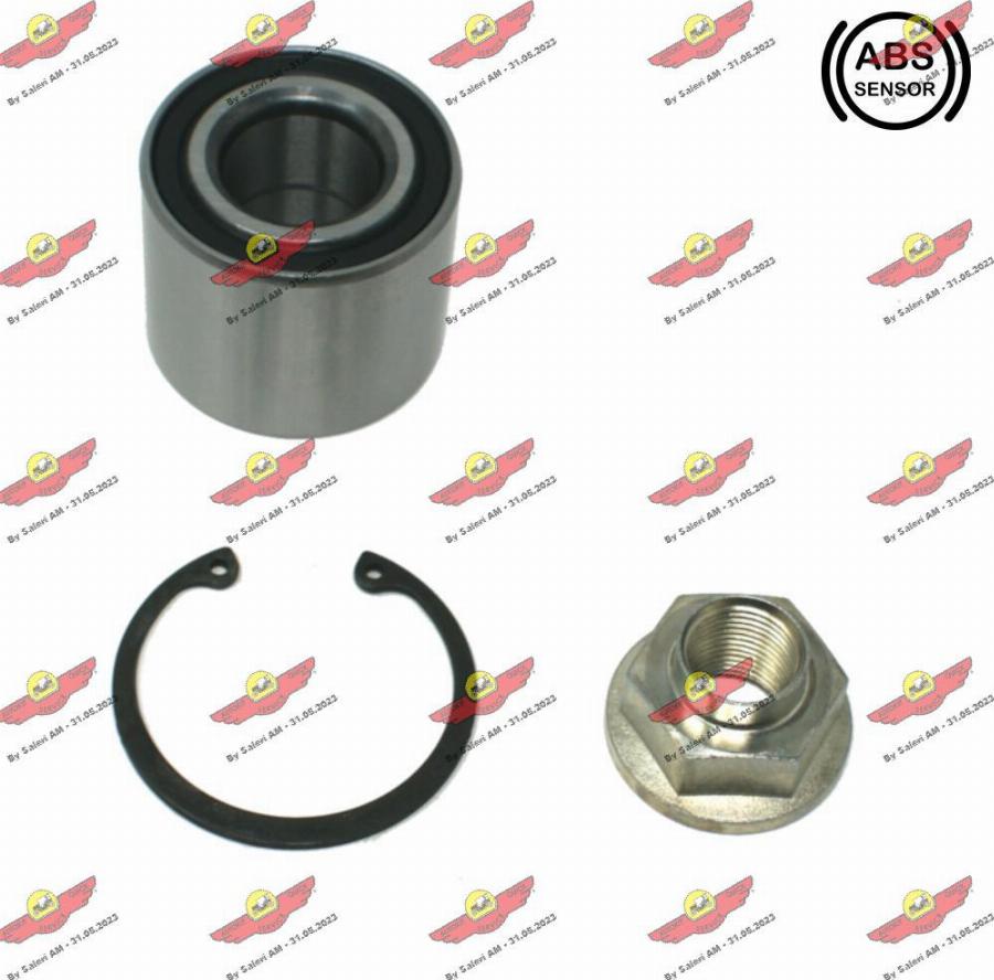 Autokit 01.97913 - Подшипник ступицы колеса, комплект autospares.lv