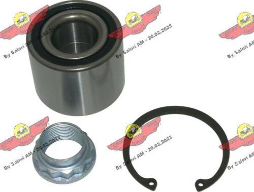 Autokit 01.97148 - Подшипник ступицы колеса, комплект autospares.lv