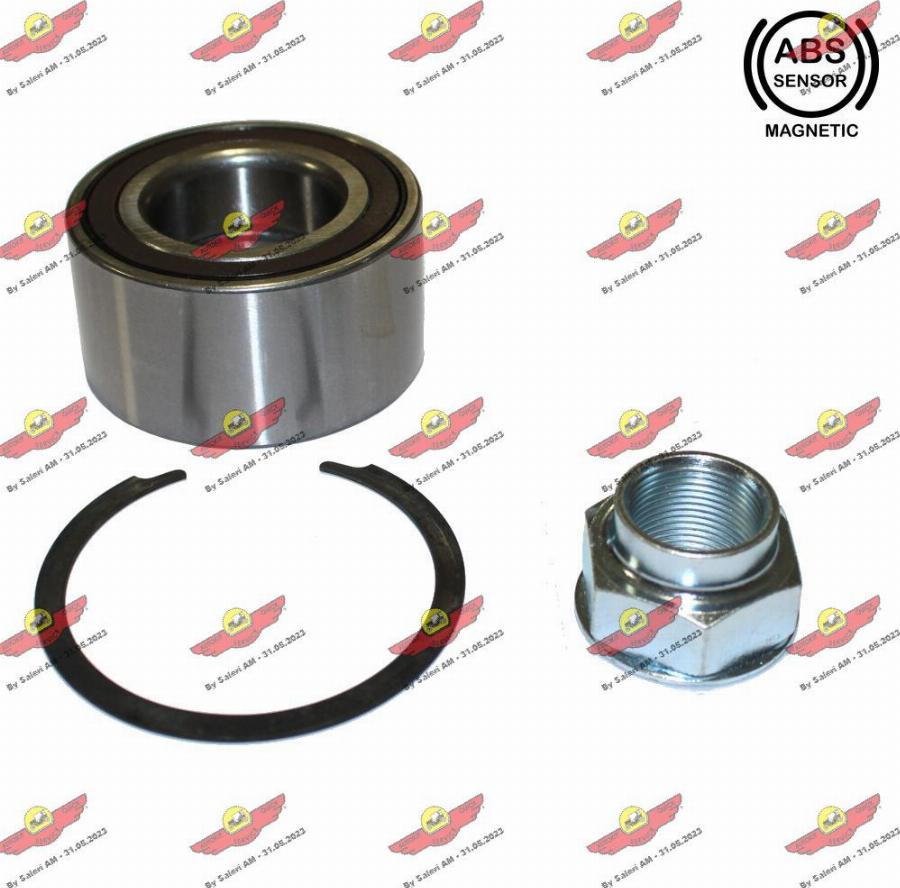 Autokit 01.97116 - Подшипник ступицы колеса, комплект autospares.lv