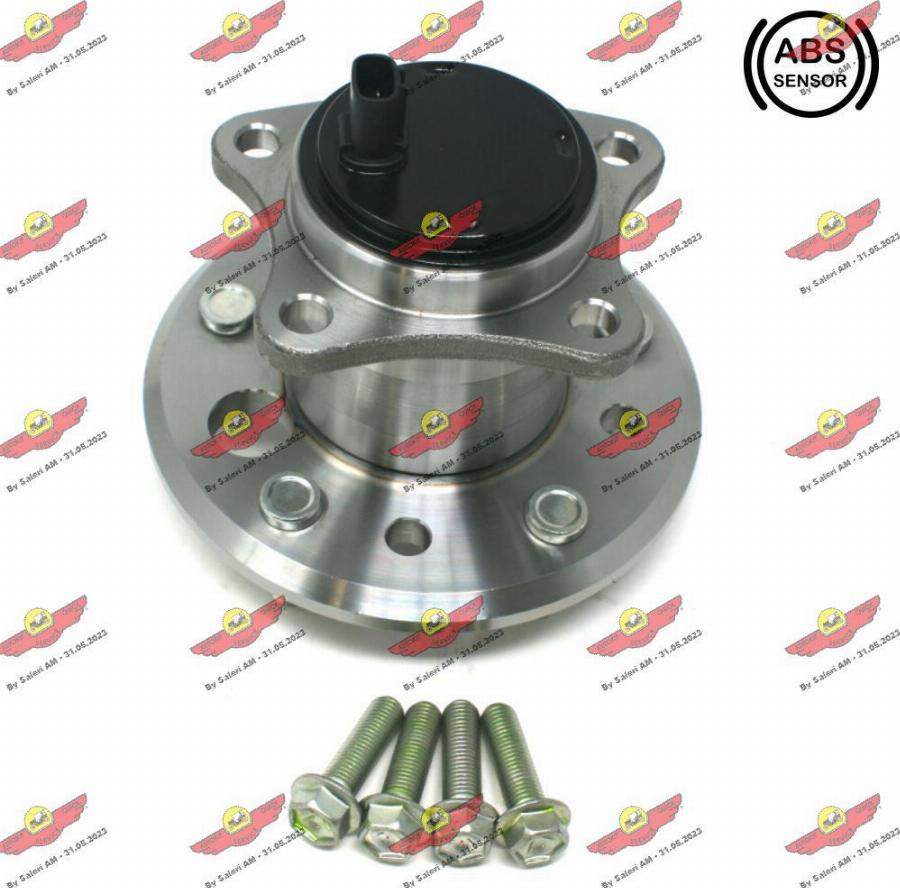 Autokit 01.97870 - Подшипник ступицы колеса, комплект autospares.lv