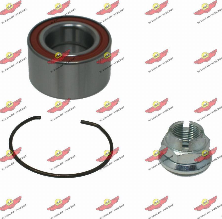 Autokit 01.124 - Подшипник ступицы колеса, комплект autospares.lv