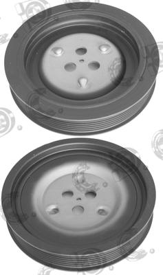 Autokit 03.90189 - Шкив коленчатого вала autospares.lv