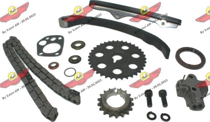 Autokit 03.89155K - Комплект цепи привода распредвала autospares.lv