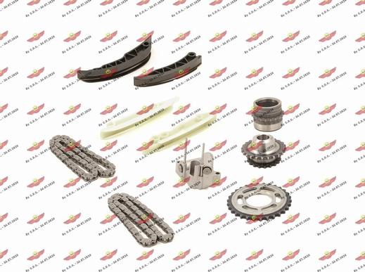 Autokit 03.89109K - Комплект цепи привода распредвала autospares.lv