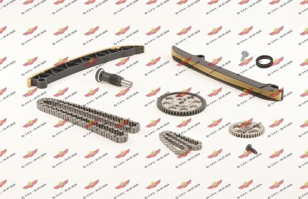 Autokit 03.89108K - Комплект цепи привода распредвала autospares.lv