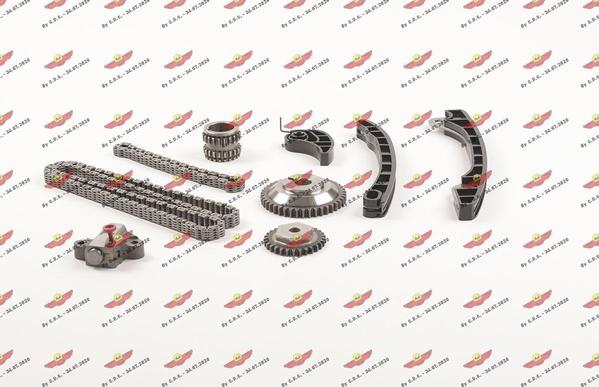 Autokit 03.89132K - Комплект цепи привода распредвала autospares.lv