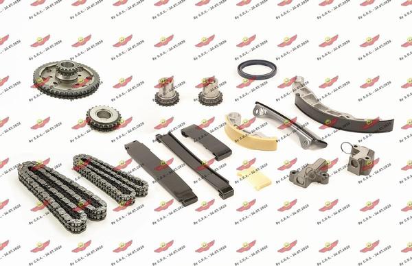 Autokit 03.89126K - Комплект цепи привода распредвала autospares.lv