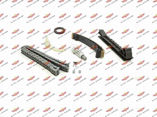 Autokit 03.89122K - Комплект цепи привода распредвала autospares.lv