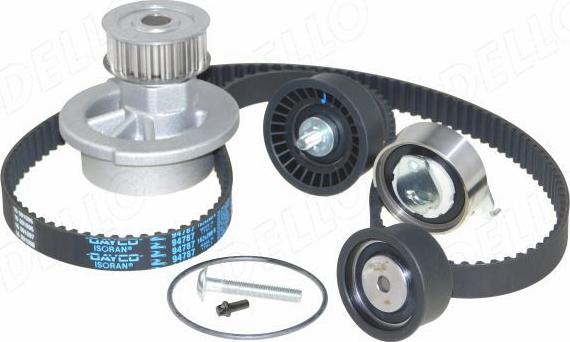 Automega 160006010 - Водяной насос + комплект зубчатого ремня ГРМ autospares.lv