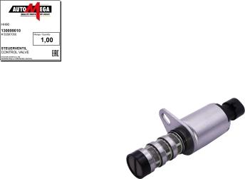 Automega 130099010 - Регулирующий клапан, выставление распределительного вала autospares.lv