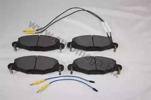 Automega 120056110 - Тормозные колодки, дисковые, комплект autospares.lv