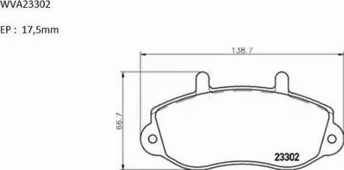 Automotor France ABP0104 - Тормозные колодки, дисковые, комплект autospares.lv