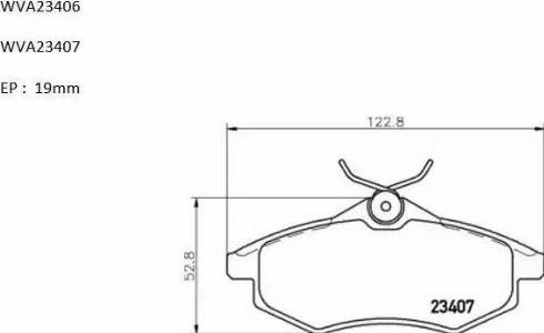 Automotor France ABP8038 - Тормозные колодки, дисковые, комплект autospares.lv