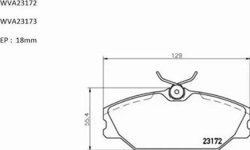 Automotor France ABP8029 - Тормозные колодки, дисковые, комплект autospares.lv