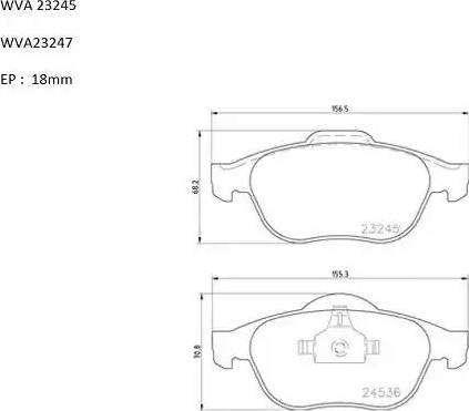 Automotor France ABP2011 - Тормозные колодки, дисковые, комплект autospares.lv