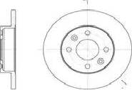 Automotor France ADC4705 - Тормозной диск autospares.lv