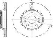 Automotor France ADC0591 - Тормозной диск autospares.lv