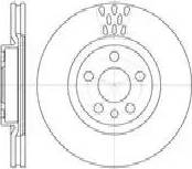 Automotor France ADC3413 - Тормозной диск autospares.lv