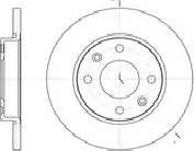 Automotor France ADC3539 - Тормозной диск autospares.lv