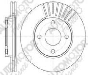 Automotor France PDC0284 - Тормозной диск autospares.lv