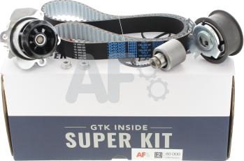 Automotor France STK5556 - Водяной насос + комплект зубчатого ремня ГРМ autospares.lv