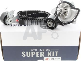 Automotor France STK1583 - Водяной насос + комплект зубчатого ремня ГРМ autospares.lv