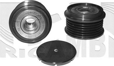 Autoteam A04676 - Шкив генератора, муфта autospares.lv