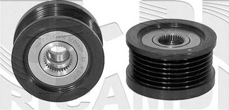 Autoteam A04060 - Шкив генератора, муфта autospares.lv