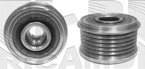 Autoteam A04028 - Шкив генератора, муфта autospares.lv