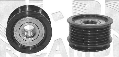 Autoteam A04124 - Шкив генератора, муфта autospares.lv