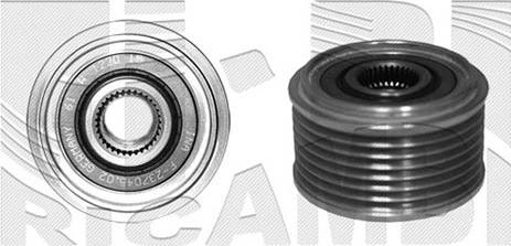 Autoteam A05436 - Шкив генератора, муфта autospares.lv