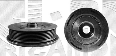 Autoteam A06832 - Шкив коленчатого вала autospares.lv