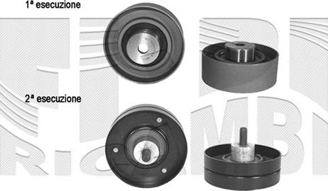 Autoteam A00796 - Ролик, поликлиновый ремень autospares.lv