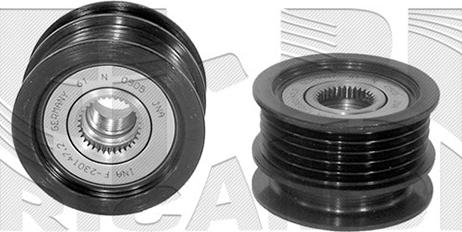 Autoteam A03896 - Шкив генератора, муфта autospares.lv